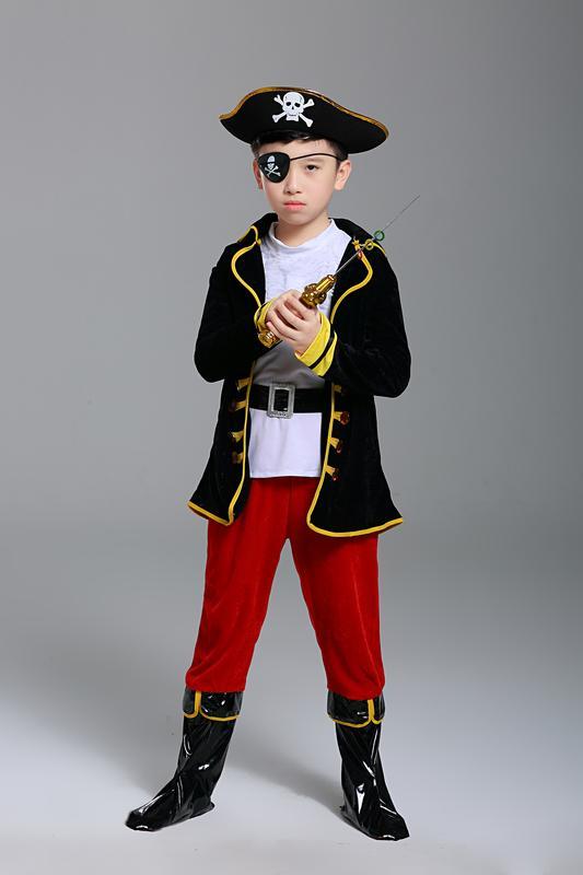 Pirates and the King Halloween Costume for Boys-Style 2-Theone Apparel