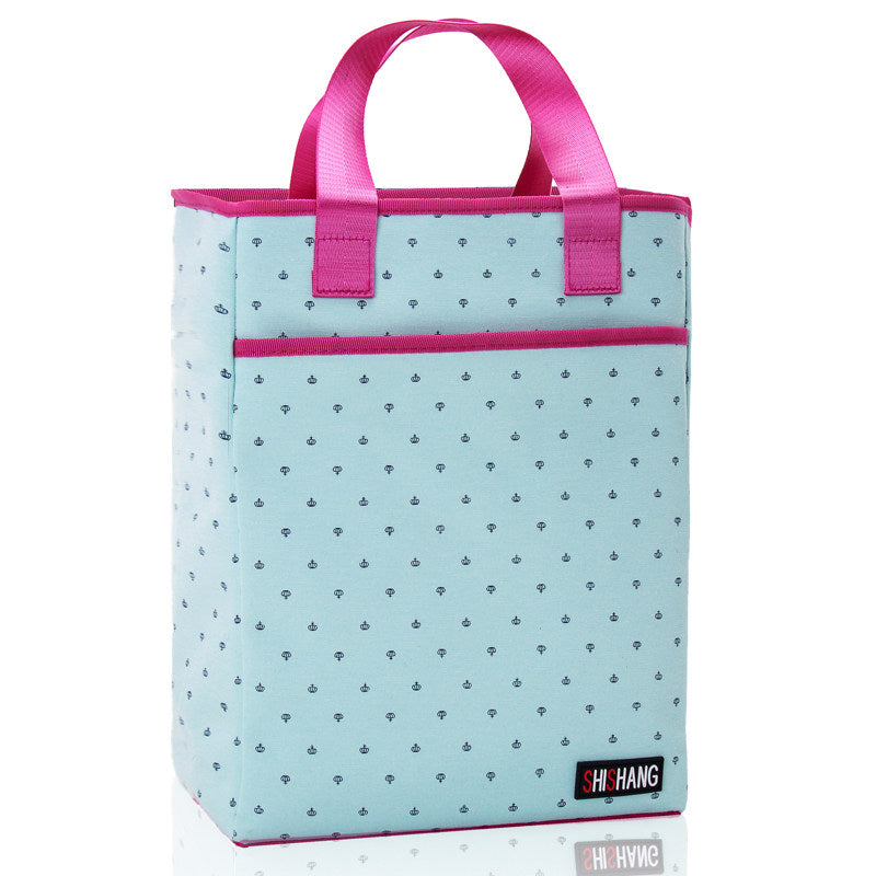 Preppy Print Extra Tall Tote Bags-Theone Apparel