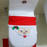 Santa Claus Christmas Bathroom Decorations