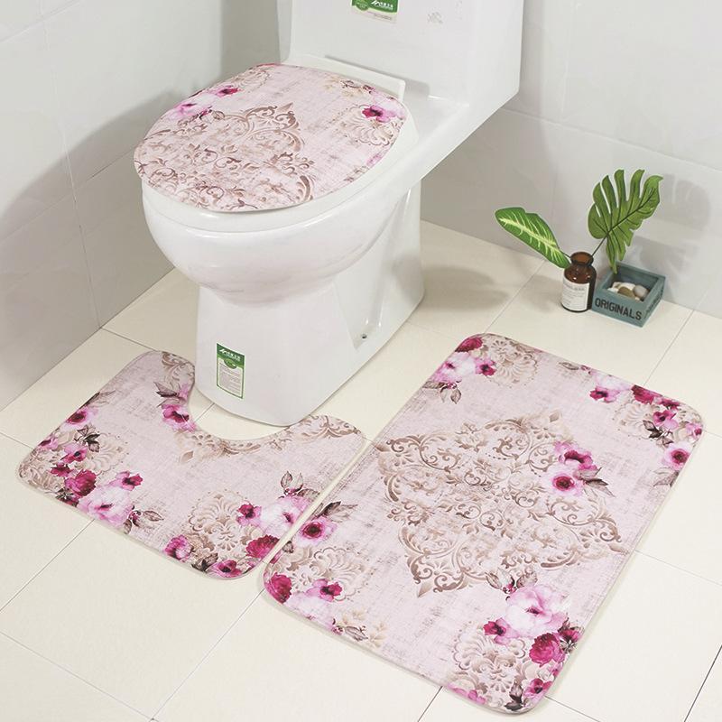 Scenes From Nature Bathroom Rug Set-621-0003-S23-Theone Apparel