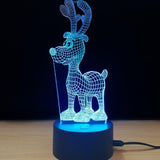 Shining Reindeer Christmas LED Lamp