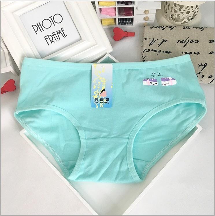 Smooth Stretchy Black Hipster Panty-Light Green-Theone Apparel