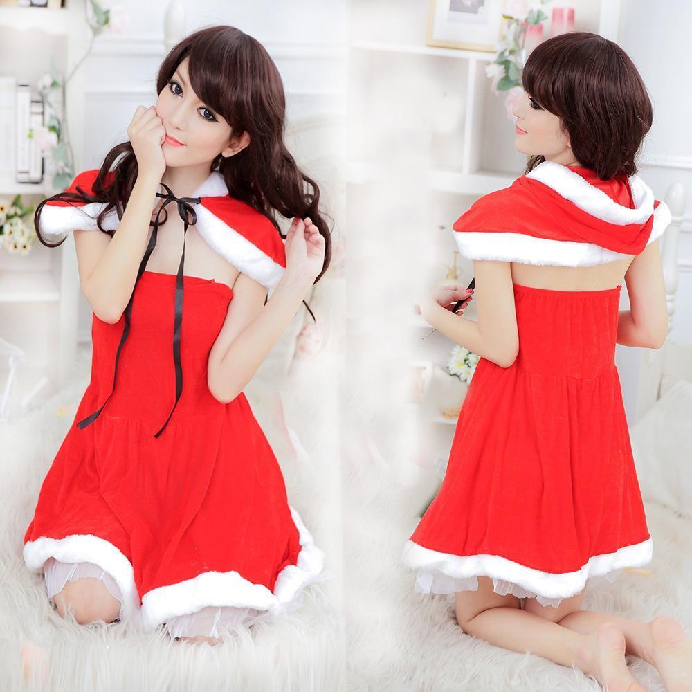 Sweet Santa Two Piece Ladies Costume