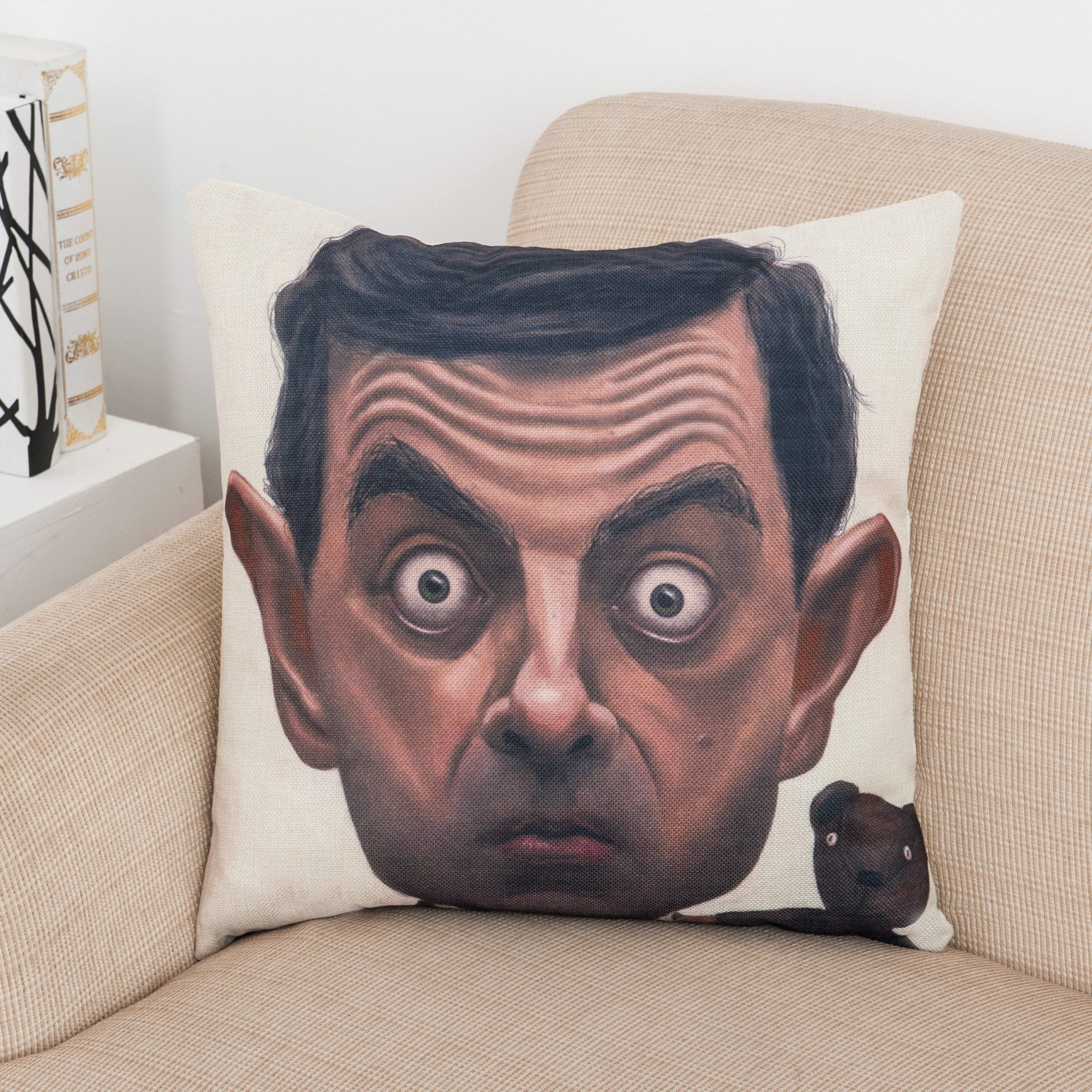 Warhol Artistic Graphic Print Pillow Covers-601-0040-S3-Theone Apparel