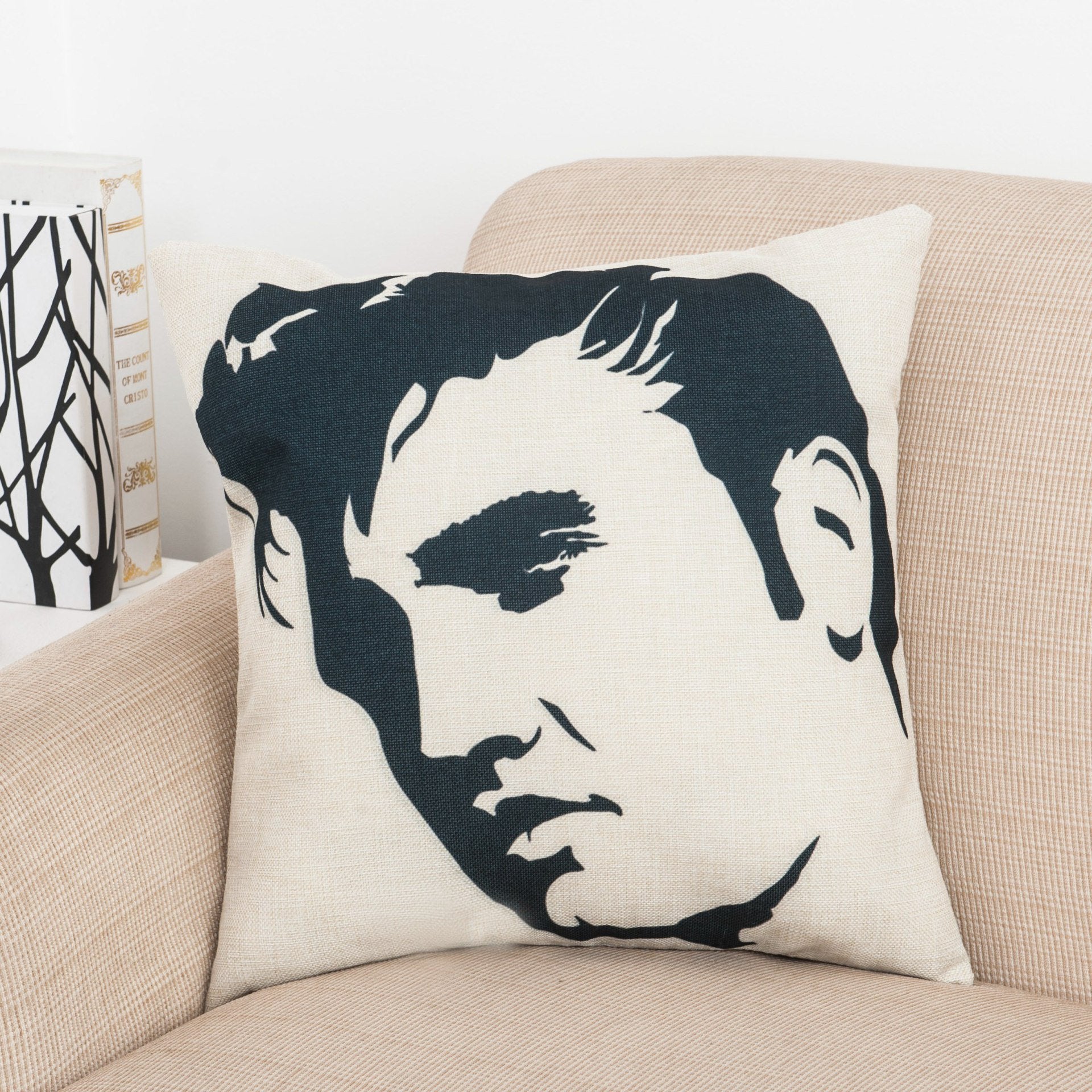 Warhol Artistic Graphic Print Pillow Covers-601-0040-S4-Theone Apparel