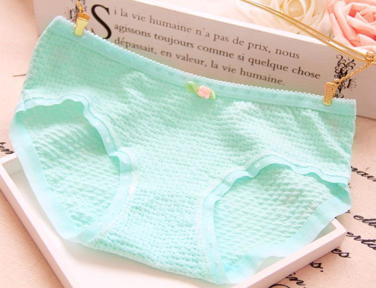 Woven Texture Black Hipster Panty-Green-Theone Apparel