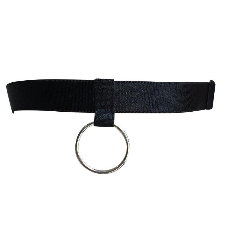 Black Kinky Metal Loop Choker - THEONE APPAREL