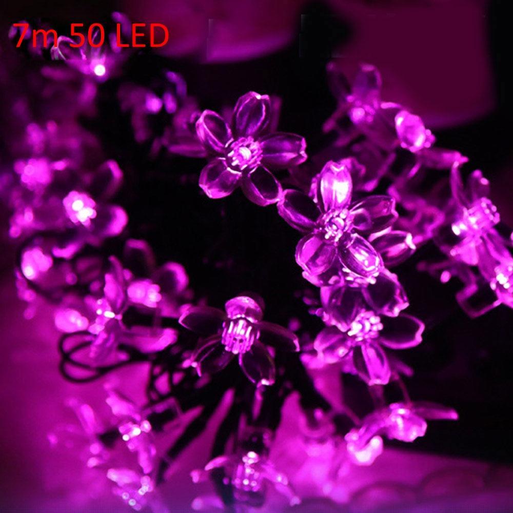 Blossom Shaped LED Solar String Ornament - THEONE APPAREL