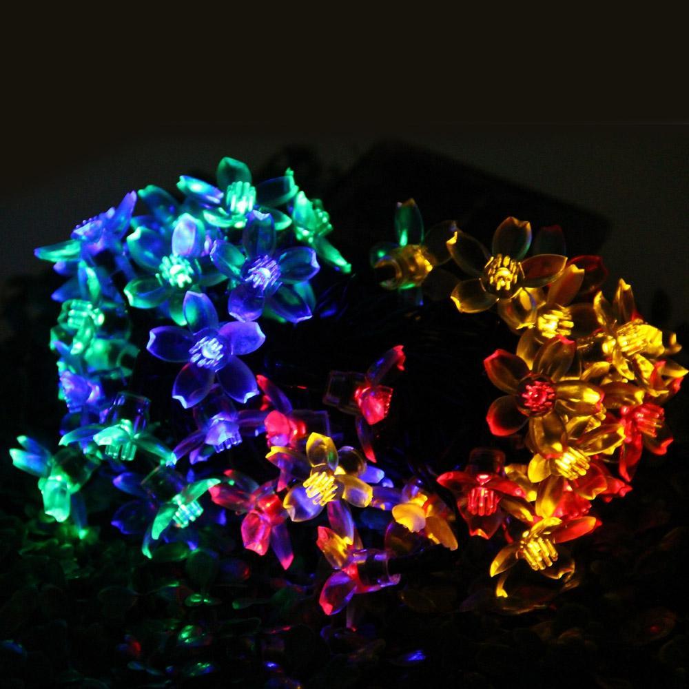 Blossom Shaped LED Solar String Ornament - THEONE APPAREL