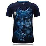Blue Moon Mystical Wolf Shirt - THEONE APPAREL