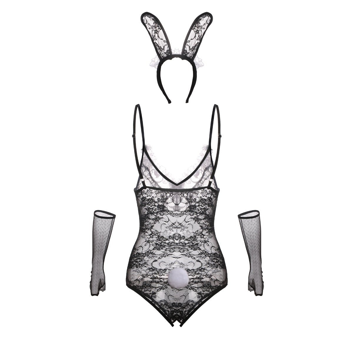 Bunny Foofoo Lace Lingerie Costume - THEONE APPAREL