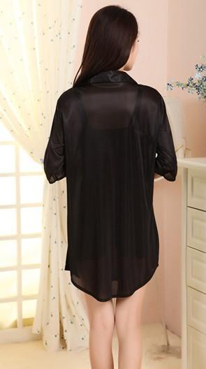 Button Up Tunic Nightie - THEONE APPAREL