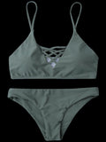 Cami Lace Up Womens Bikini - THEONE APPAREL